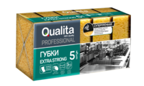Губки кухонные QUALITA EXTRA STRONG, 5шт