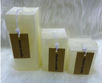 Свеча столбик Kub Art&Home 10х6см, молочный, арт. MUSJ6610-B