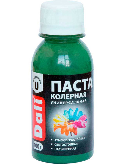 Колеровочная паста Dali оливковый 0,1 кг