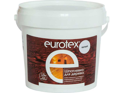 Шпатлевка по дереву EUROTEX 1,5 кг Сосна