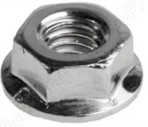 Гайка - с фланцем М10 оцинкованная Suzhou Hongly Hardware DIN 6923 (5шт)