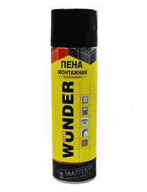 Пена монтажная бытовая WUNDER Foam всесезонная 335 мл