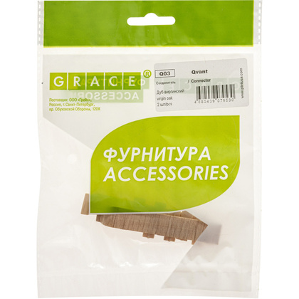 Соединитель Qvant Q03 Дуб виргинский (2шт)