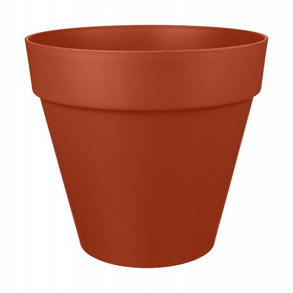 Горшок для цветов IDILAND Tarragon 10 л, диаметр 280 мм со вставкой терракотовый 221610632/01