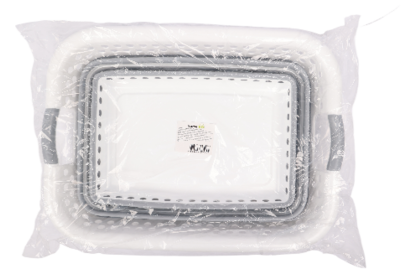 Корзина силиконовая для белья (60,5*45*27см)