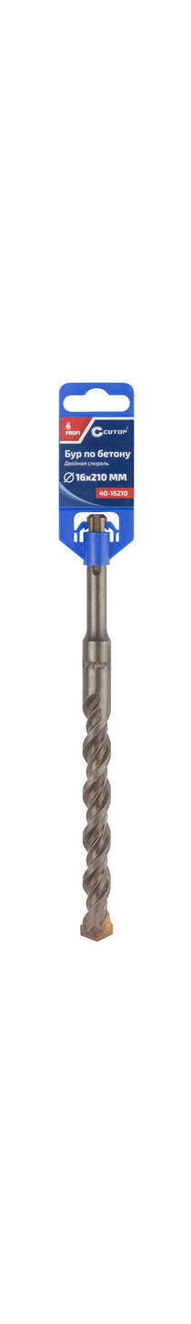 Бур-сверло SDSp 16x210x160мм Cutop Profi