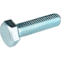 Болт М6х40, оцинкованный, полная резьба, 10 шт