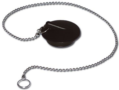 Пробка ПВХ с цепочкой 50см