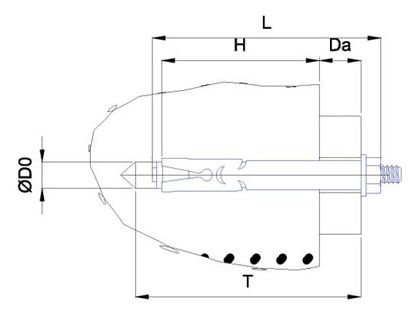 Анкерный болт - с гайкой 16.0х110/111 (10 шт.)
