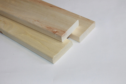 Обшивка (вагонка) 16х90(96)х1200мм, сорт В, осина, в уп-ке 10 шт.