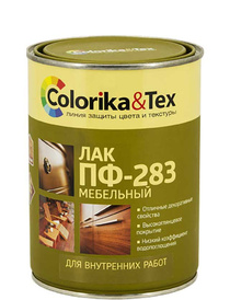 Лак Colorika & Tex ПФ-283 0,8л