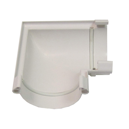 Угол желоба Murol 12955 90 градусов, белый