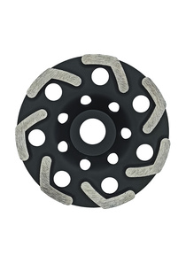 Чашка алм.шлиф. 125х22мм-БУМЕРАНГ RED CHILI