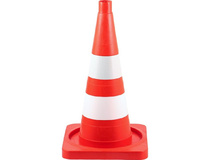 Конус дорожный КС-2.6 Протэкт, высота 520 мм(квад.осн.)