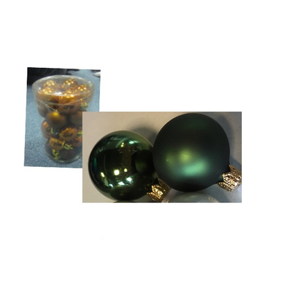 Набор  шаров елочных Christmas Touch,2,5 см(24 шт),зел, полипроп,N4/2524ABY