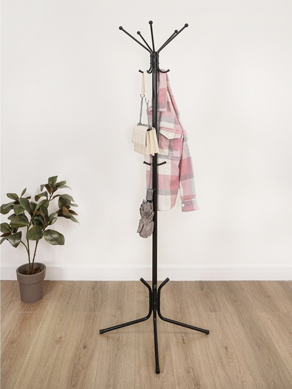 Вешалка напольная Луч 5 (Черный)