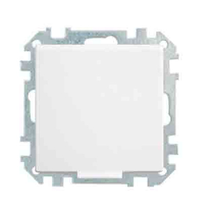 INA бел. Розетка 1-гнездн. с/з IP44 РС16-356 (с рамкой), ОККО