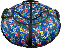 Тюбинг Hubster Люкс Pro S Чилл аут синий (110см), во8124-4