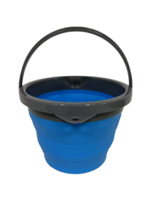 Ведро силиконовое с крышкой, 5л