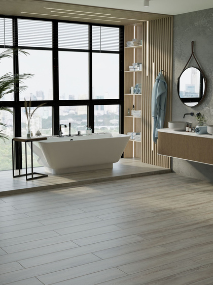 Пол лам EGGER Aqua Сосна Мартвил свет EHL226 33кл 4V 1292х193х8мм S=0,24936