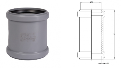 Муфта ремонтная (надвижная) HTU ф110мм OSTENDORF (115500)