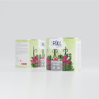 Грунтовка ГФ-021 Full серая 1,8 кг