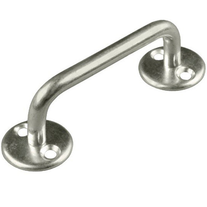 Ручка–скоба РС 100-2, белый цинк