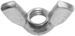 Гайка - барашковая М4 оцинкованная Suzhou Hongly Hardware DIN 315 (5шт)