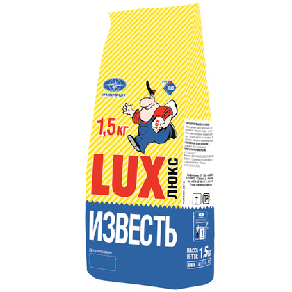 Известь строительная гидратная, 1,5 кг