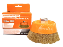 Щетка чаш. провол. мягкая ф100ммхМ14 (д/УШМ,витая пров) Bohrer