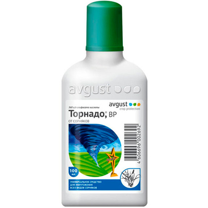 Средство защиты от нежелательной растительности August Торнадо, 100 мл