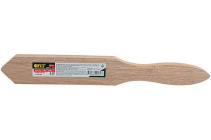 Щетка металлическая 6-ти рядная, с деревянной ручкой FIT IT