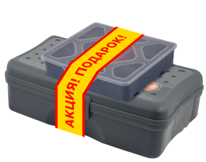 Набор ящик-бокс Techniker 12 + органайзер Master 5,5 BR6675