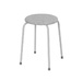 Табурет круглый Пенек легкий 180 с ЛДСП, серый, цвет сиденья серый (v.000 с ЛДСП)