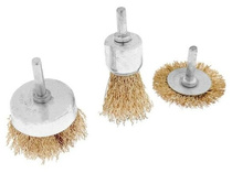 Щетки пров. для дрели (наб.3шт.-2 чашки ф25/50+плоская ф50мм) Cutop