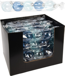 Набор шаров ёлочных Morning frost (5шт), 8см, полиэтилен, арт. ACS105300