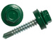 Шуруп-саморез 4,8х29 кровельный, RAL 6005 зеленый мох, 50 штук