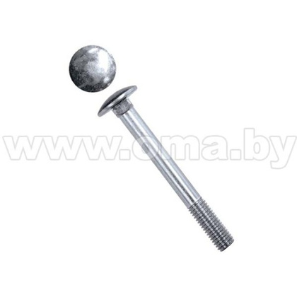 Болт мебельный  M8х 40 оцинк.DIN 603