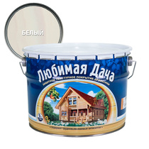 Состав деревозащитный белый 9л Любимая Дача Рогнеда