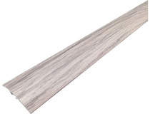 Порог алюм. п/кругл 40мм/0,9м дуб Хельсинки(скрытое крепление), DOMOLETTI