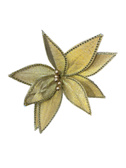 Цветок новогодний Golden Калядны час 32 см