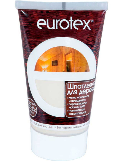 Шпатлевка по дереву EUROTEX 0,225 кг Дуб