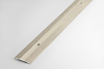 Порог алюм п/к 25мм 0,9 дуб аляска DOMOLETTI