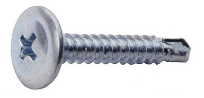 Шуруп-саморез по металлу 4,2х25 мм полусферический оцинкованный, 500 шт