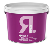 Краска ЯРКО для стен и потолков белая 6 кг