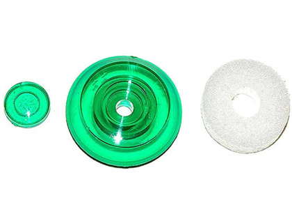 Термошайба для поликарбоната, 25 шт зеленый