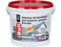 Краска резиновая DALI зеленая 6кг Рогнеда