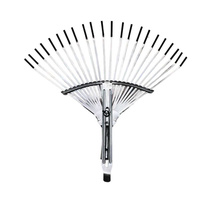 Грабли веерные 22 зуб, оцинков. LS9233