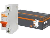 Выключатель автоматический TDM ВА 47-63 1Р 40А (C) 4.5кА / SQ0218-0007