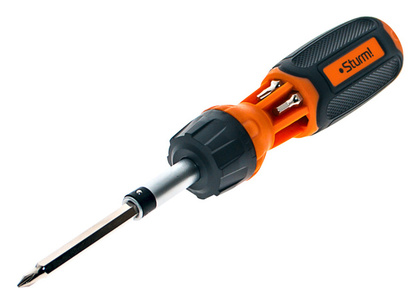 Отвертка трещоточная 7в1, Sturm! 1040-08-SS9